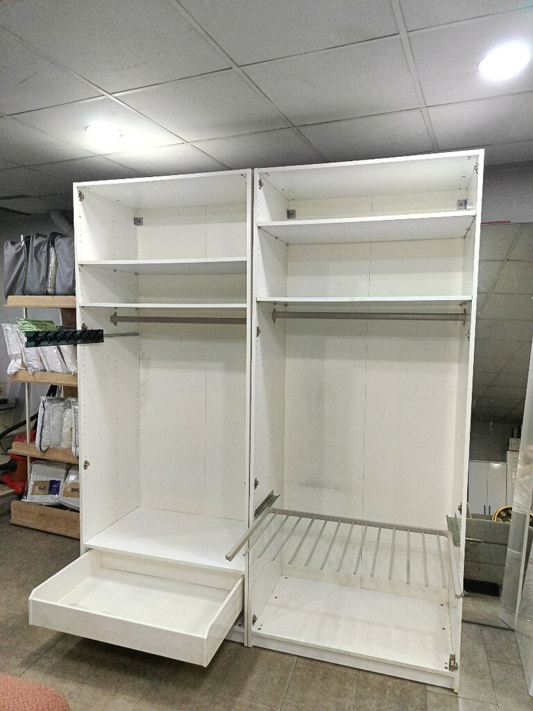 ikea pax lüx derin gardrop yerden yüksekliği 237 en 200 cm derinlik 58 - 2
