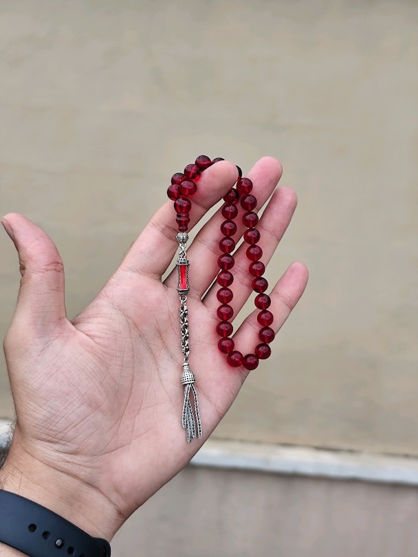 ATEŞ KEHRİBAR TESBİH — görsel 6/8