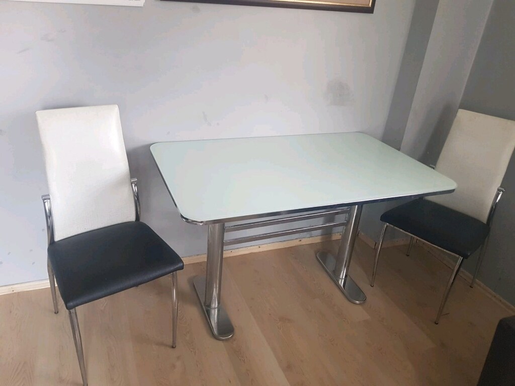 cam masa damperli nikahlı ayak sökülebilir ayaklar - 4