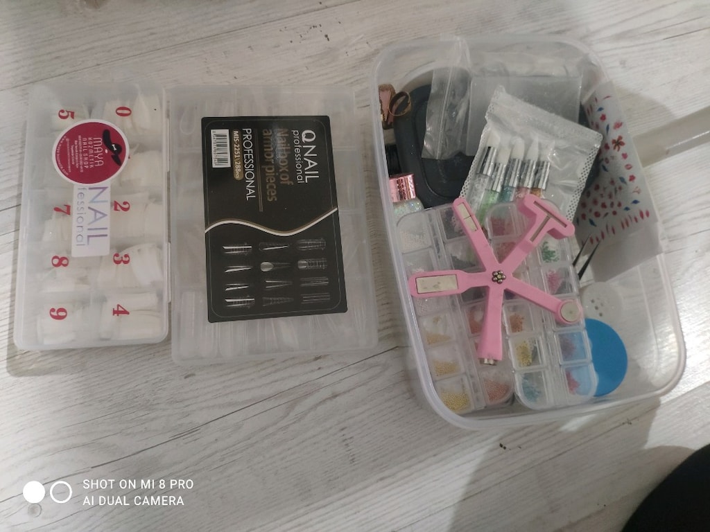 Protez tırnak&Nail art Tüm malzemeler - 10