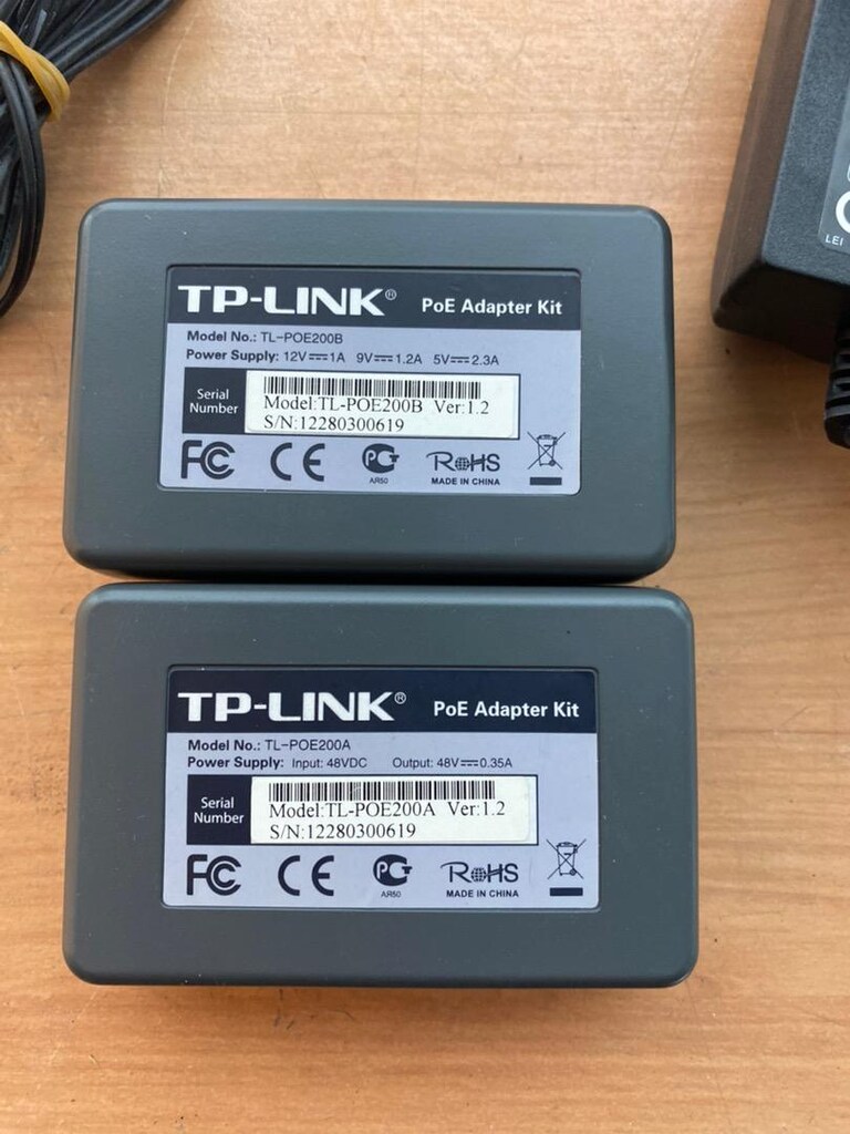 TP-Link TL-POE200 POE Power over adaptör Ethernet kit - 6