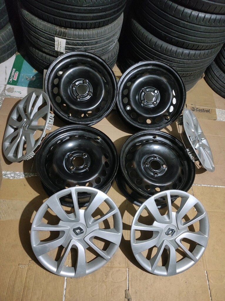 Renault 15" inç 4 adet adet orjinal jant - 4