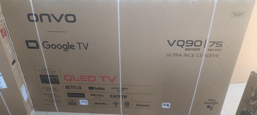 ONVO75Q90F3UA 75 İNÇ 189 EKRAN QLED TV 4K ULTRAHD televizyon Wİ-Fİ UYD - 2