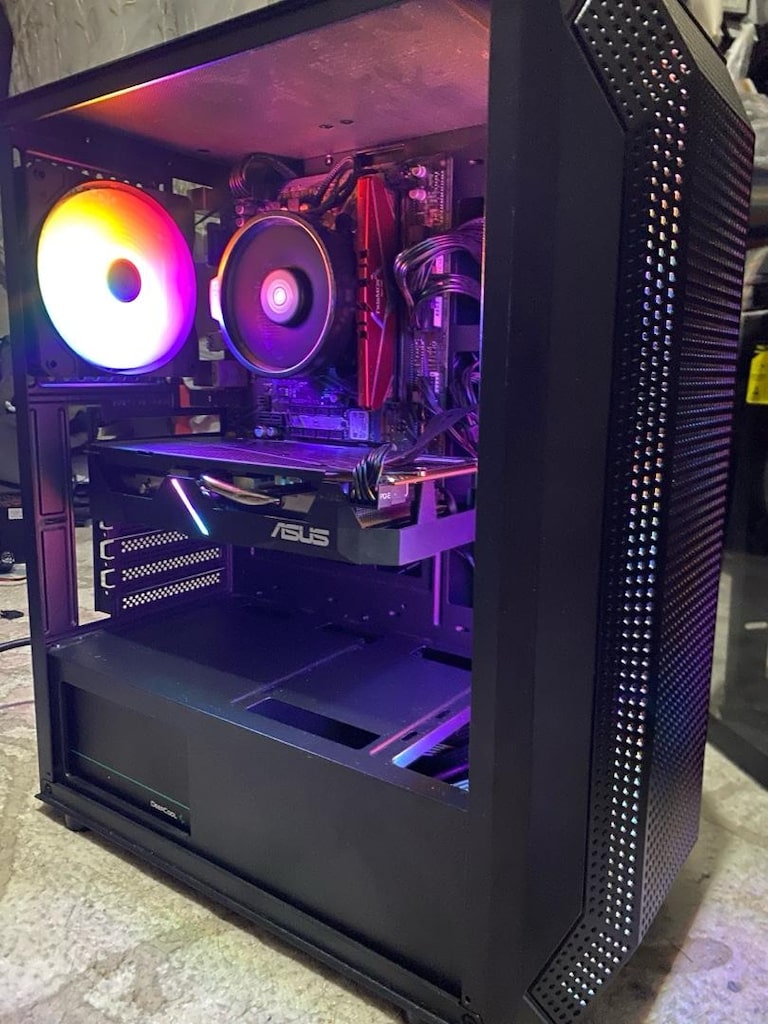 Ryzen 5 5500- Rx 5500xt 8gb Gaming Pc