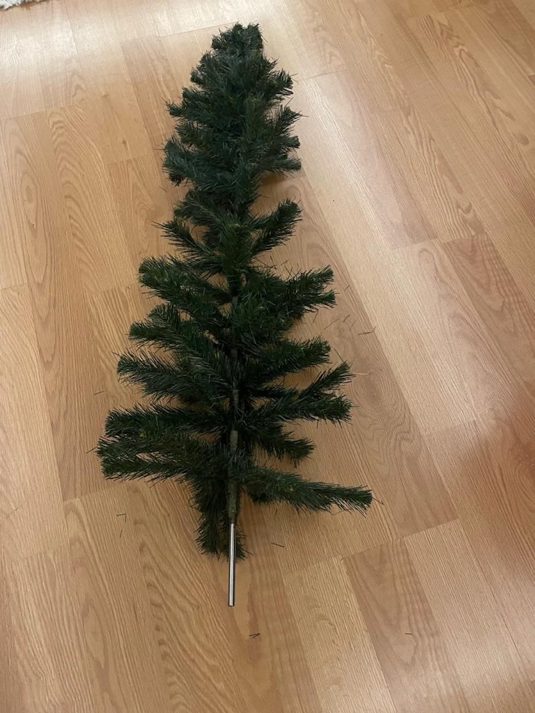 Yapay Yeşil Yılbaşı Çamı 130 cm boy - 7