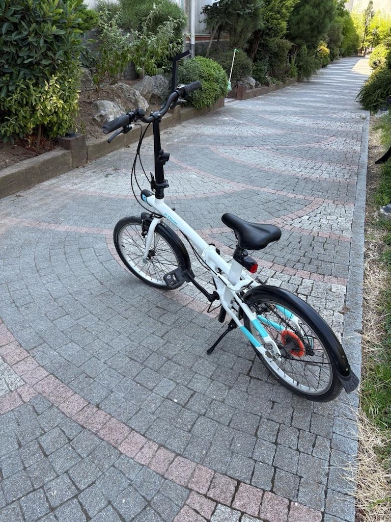 Btwin katlanabilir bisiklet 20 inch jant - 5