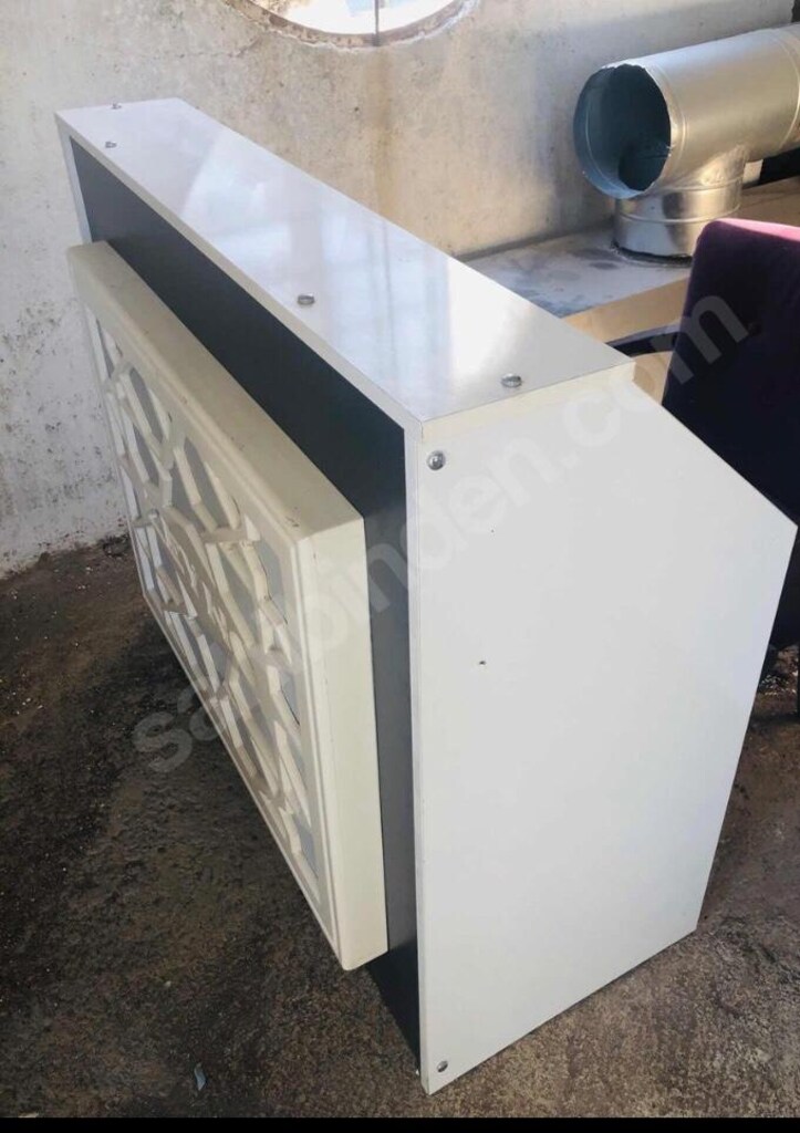 Dükkan İçin Kasa Bankosu veya Çocuk Çalışma Masası – Gri/Füme - 3