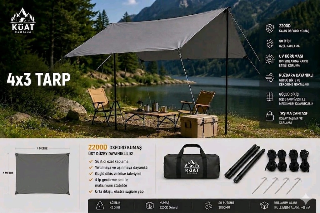 Tarp Gölgelik Çeşitleri - 5