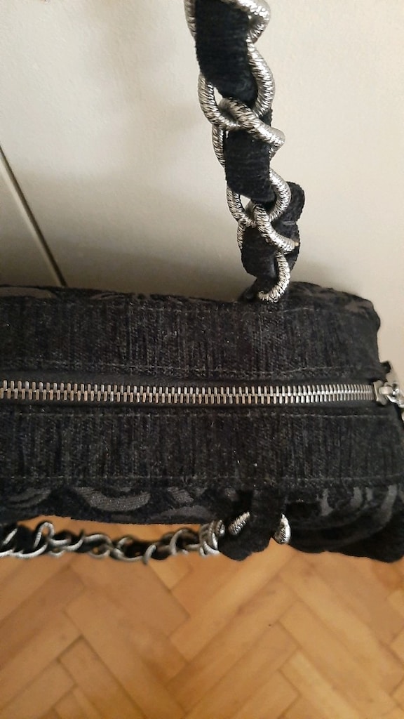 ORİJİNAL CHANEL VINTAGE ZİNCİR ASKILI OMUZ ÇANTASI - 6