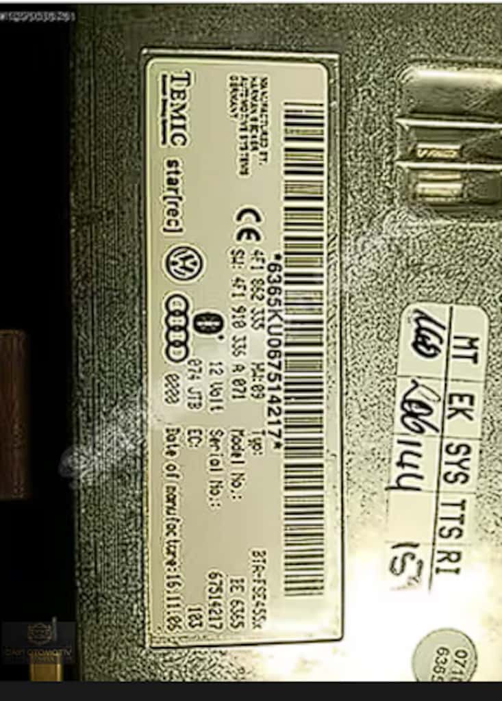 4F1910336A AUDİ Q7 A6 BLUETOOTH BEYNİ - 2