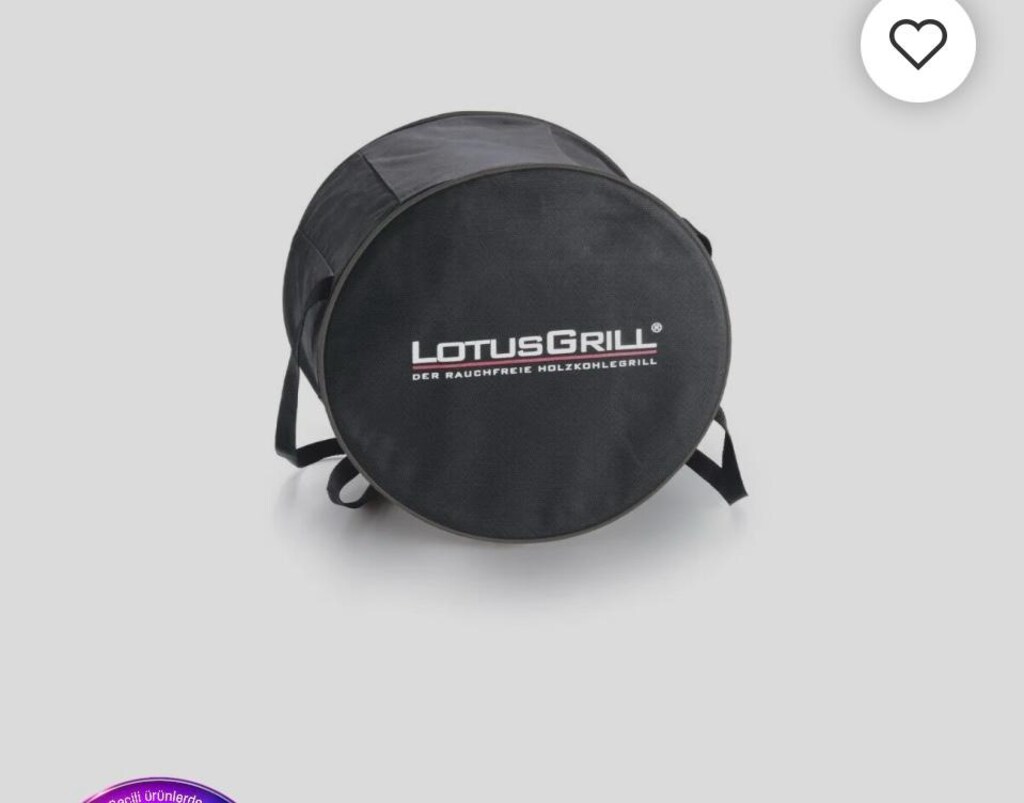 LOTUS GRILL Dumansız Kömürlü Mangal 32 +32 cm Çanta+kömür+Yakıt jeli - 5