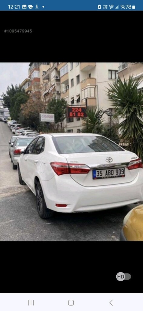 yetkili servis bakimli dizel otomatik corolla - 11