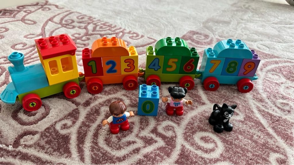lego duplo ilk sayı trenim - 4