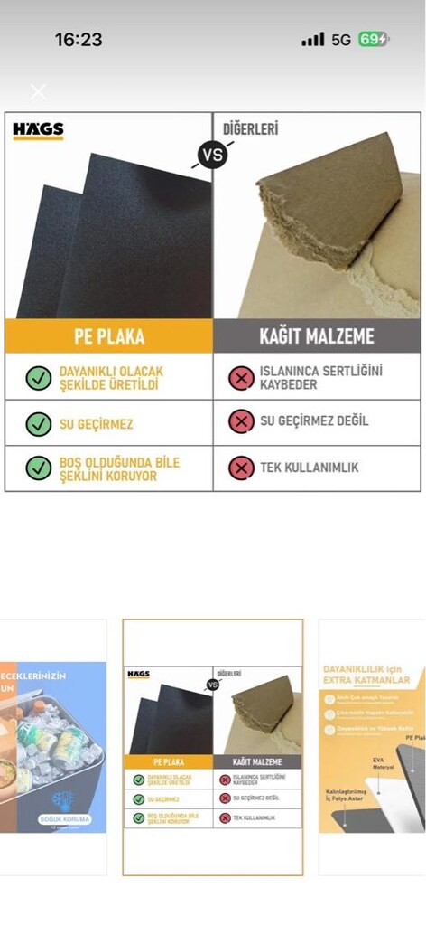 Hags Bagaj Düzenleyici, Soğutuculu Araç Bagaj Çantası - 3