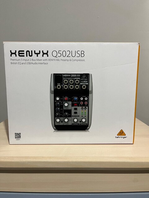 Behringer XENYX Q502USB / Analog Mixer
