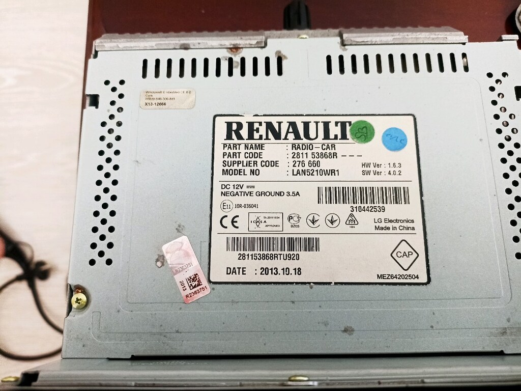Clio 4 orijinal ekran multimedya - 2