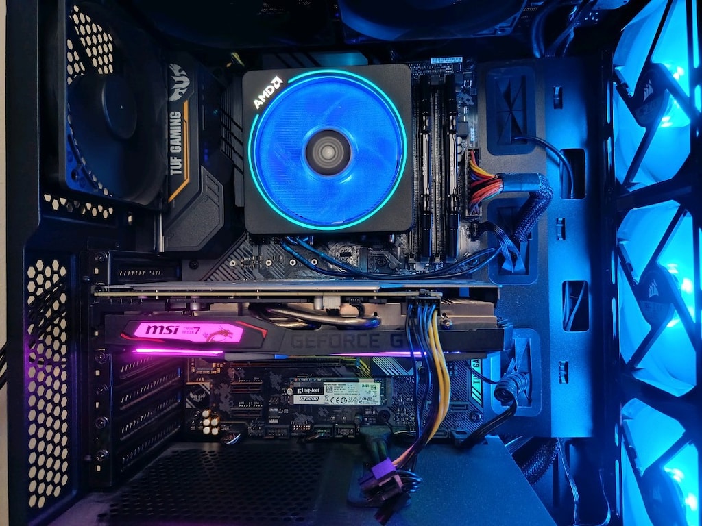 RYZEN 5 2600/1660S/16 GB/144 HZ HER ŞEY DAHİL GAMİNG SET - 6