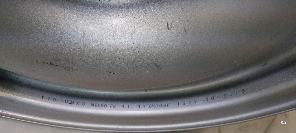 Peugeot jant 4X108 15 inç takım olarak - 2