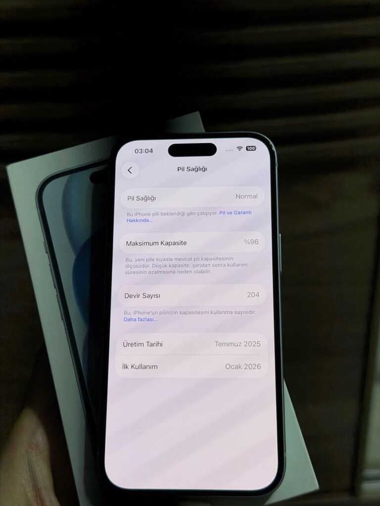 İPhone 15 128GB 19 AY Garantili Kutulu Faturalı Sıfır Niyetine - 5