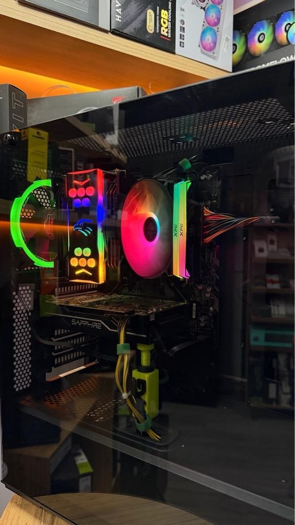 " TEMİZ " R3 2200G / RX 570 / 16GB RAM / 240GB SSD - SİSTEM - 3