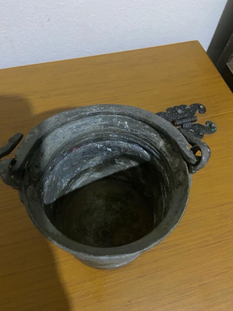bakır dekoratif bakraç - 2