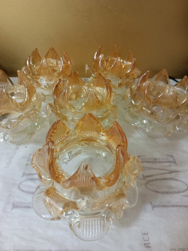 Murano Gül Cam - 5