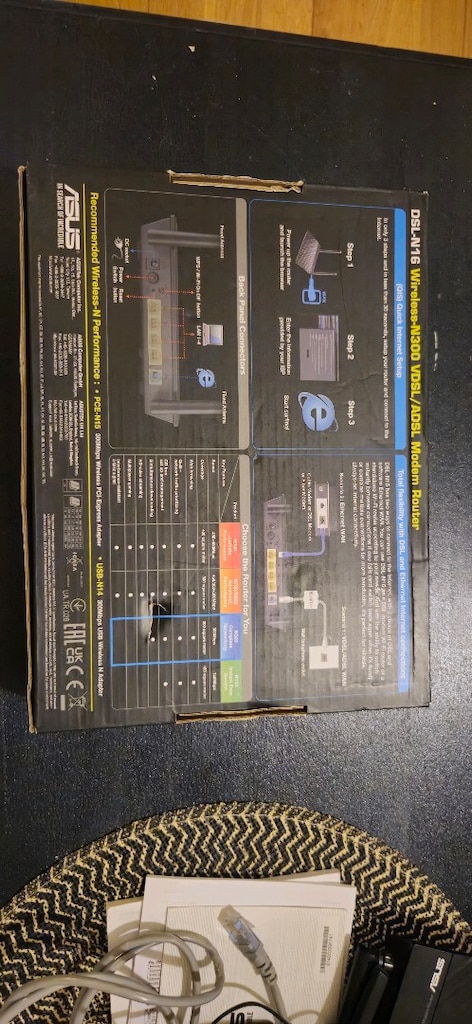 asus modem - 5