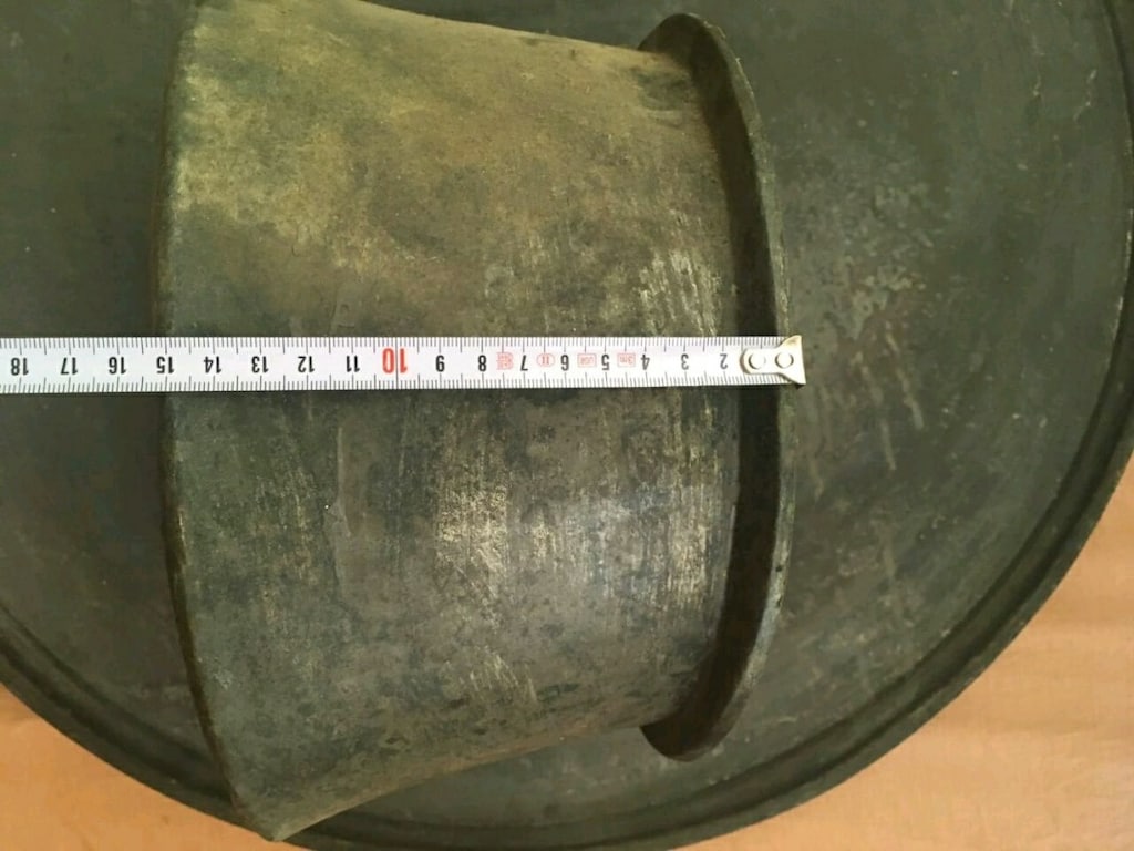 Antika bakır sini , tepsi , bakraçlar - 7