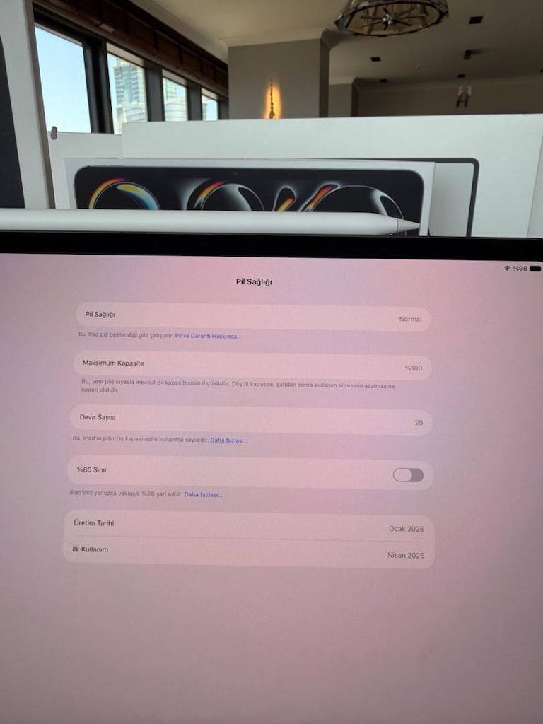 iPad Pro M5 16 gb ram 1 tb tr sim kartlı nano ekran - 9