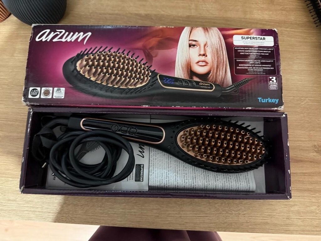Arzum Superstar Saç Düzleştirici Fırça - 3