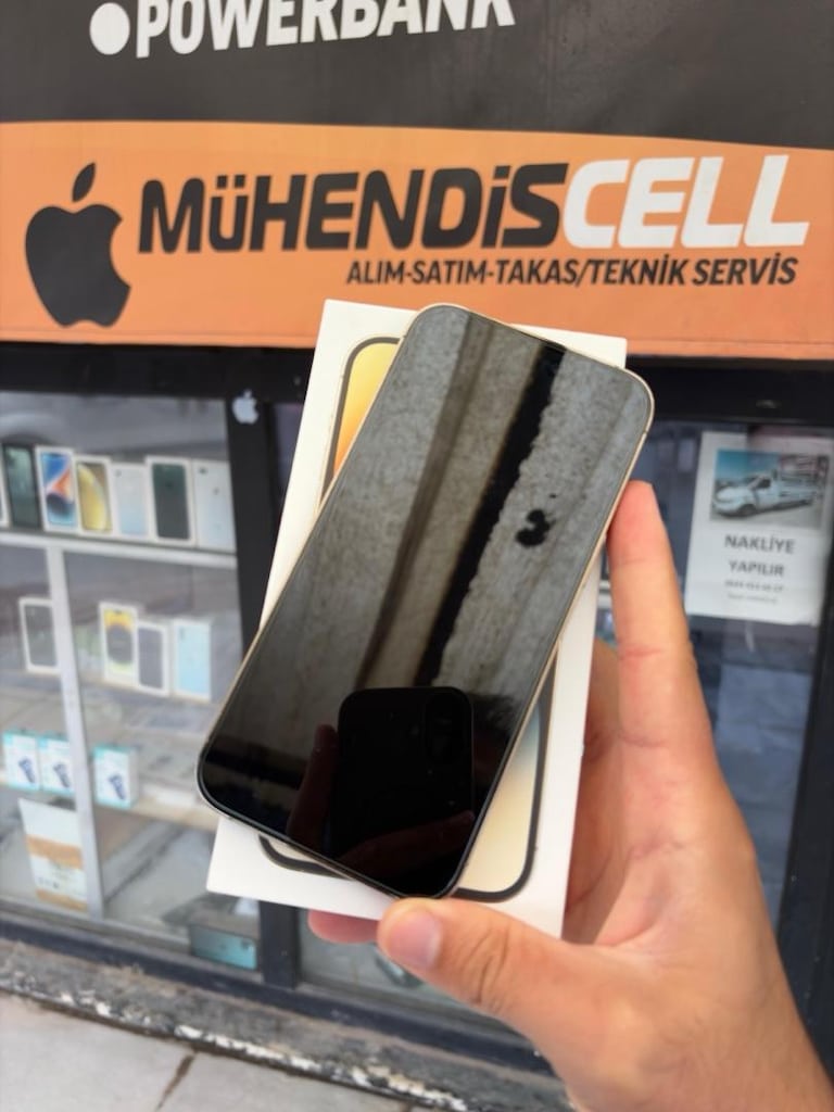 MÜHENDİSCELL’DEN YURTİÇİ KAYITLI İPHONE 14 PRO MAX 256 GB PİL %82 - 6