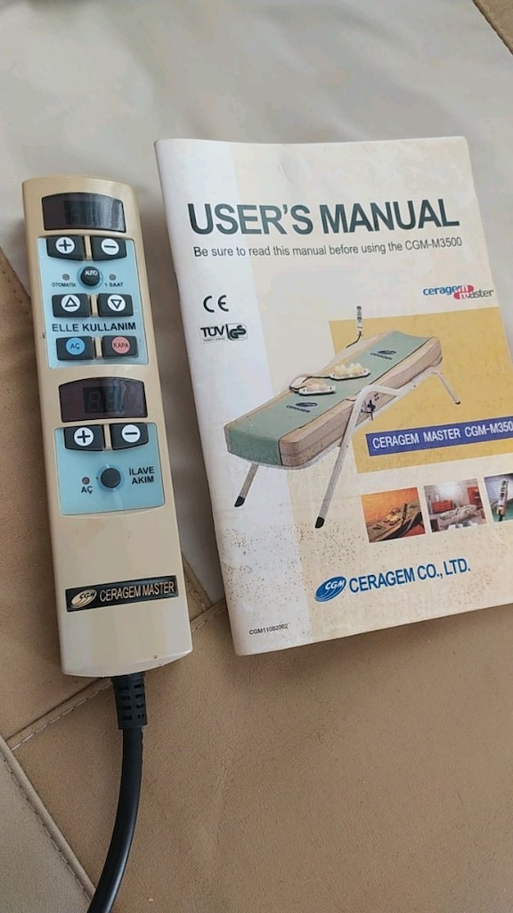 Sıfır ayarında masaj yatağı Ceragem Master - 2