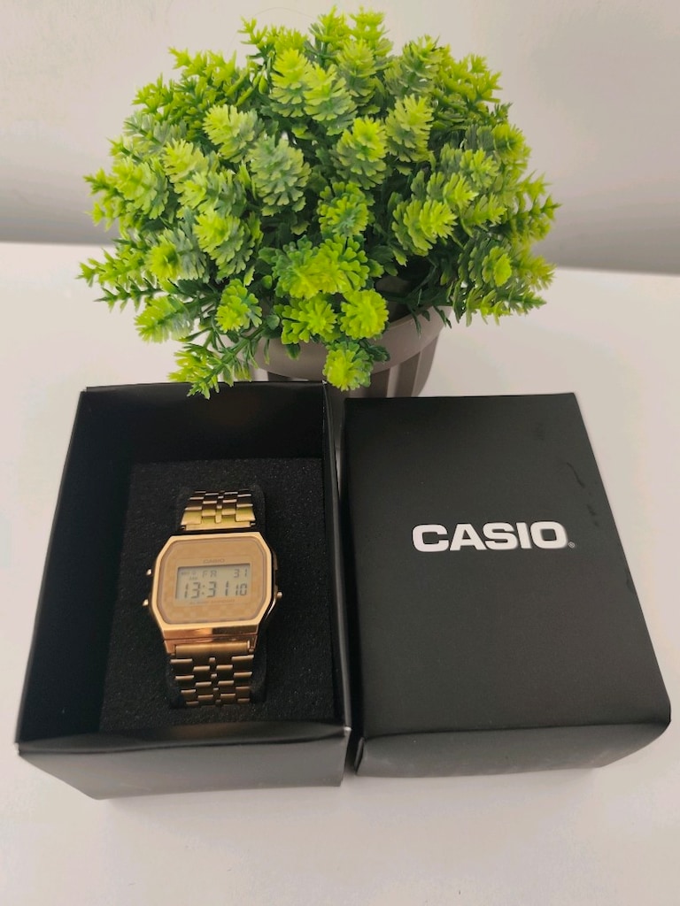 Orjinal Casio A159WGEA Erkek Kol Saati - 3