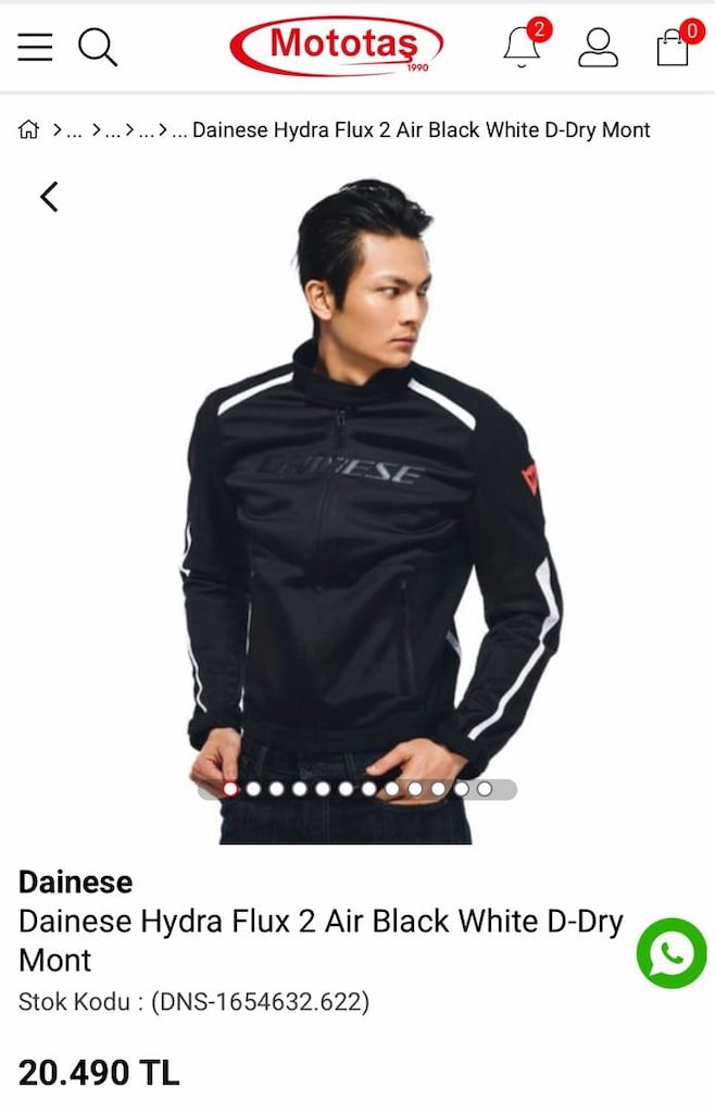 DAİNESE HYDRA FLUX 2 AİR | 3 MEVSİM MOTOSİKLET MONTU - 10