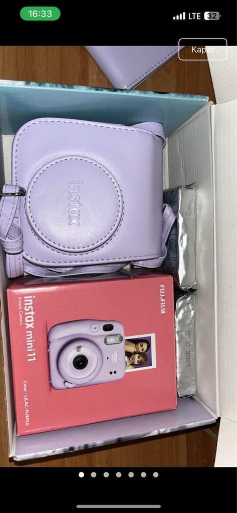 Fujifilm Instax Mini 11 Lilac Purple – Sıfır Ayarında - 2