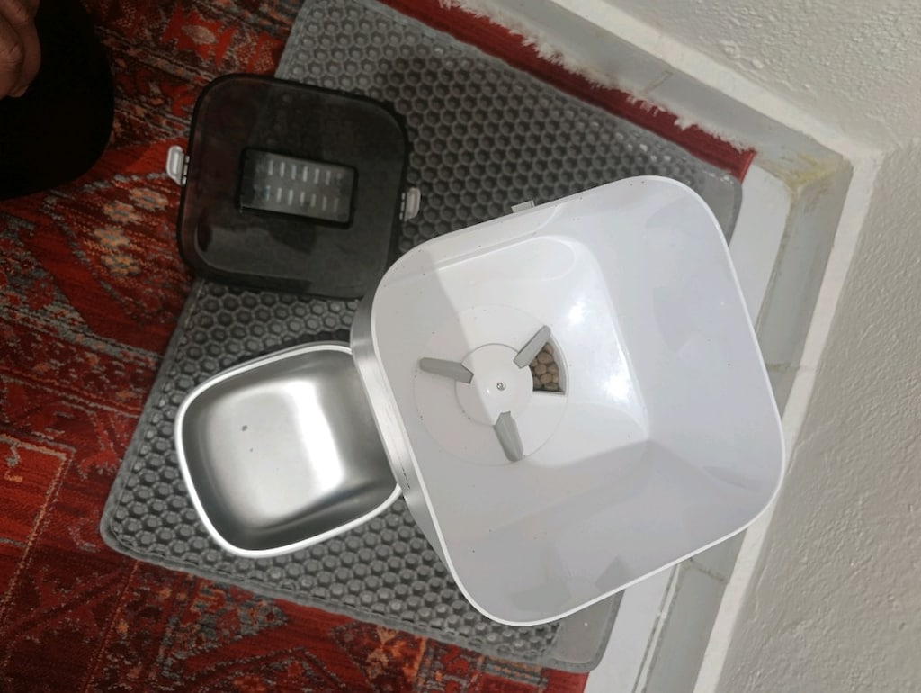 Exon smart Otomatik Kedi tuvaleti yem ve Su kabı - 6