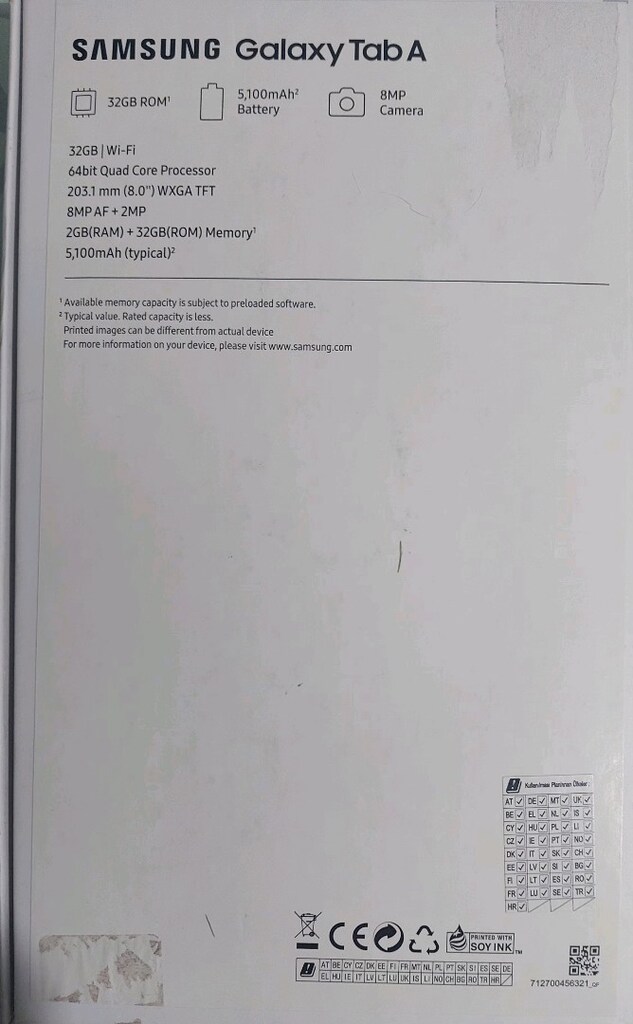 Samsung Tablet - 4