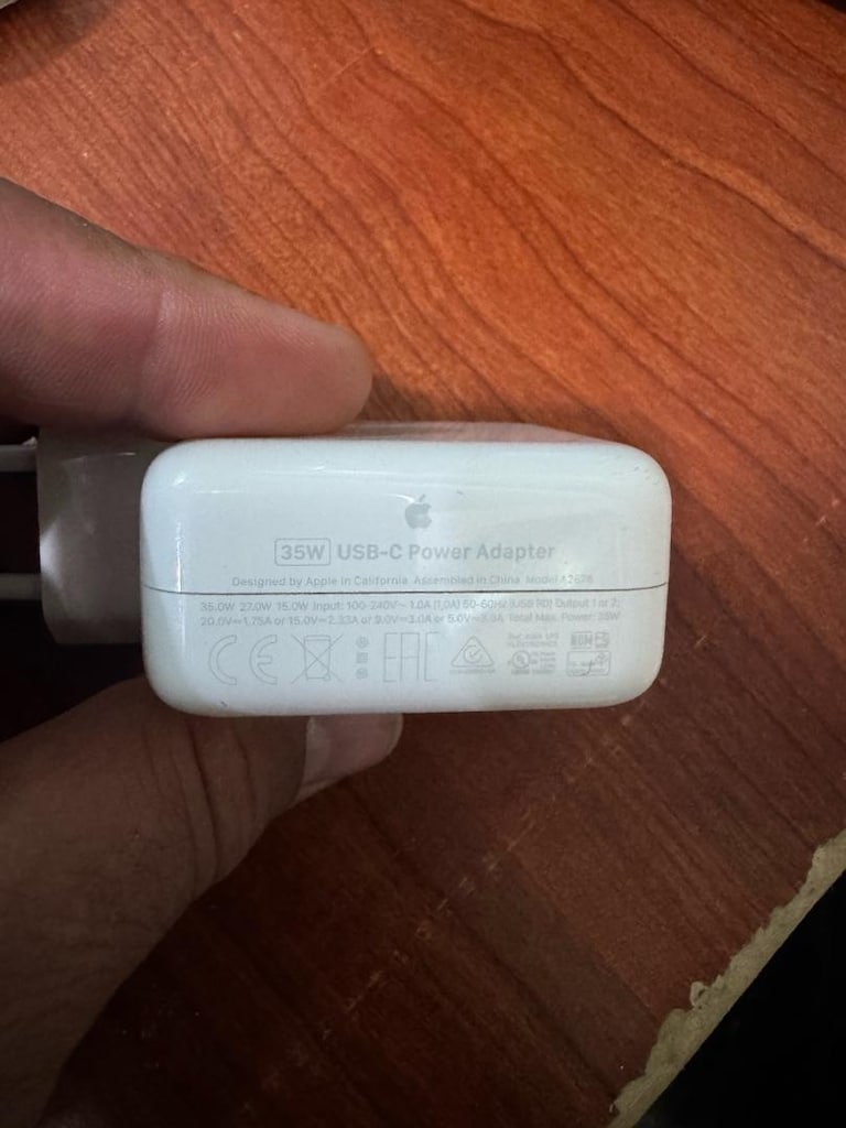 Apple 35 W orijinal şarj başlığı - 6