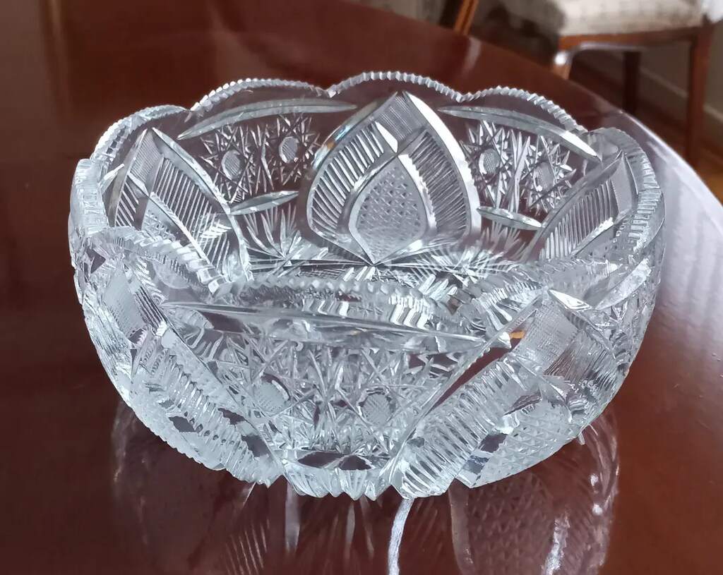 Vintage Kristal Çanak - 2