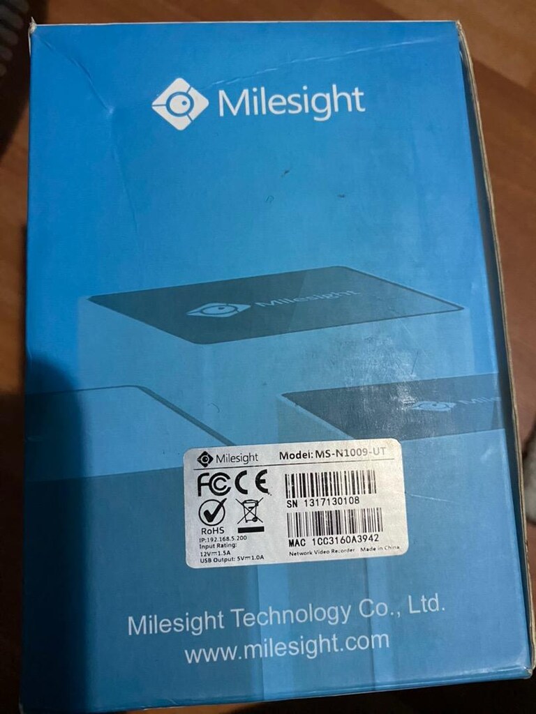 Milesight kayıt cihazı - 2