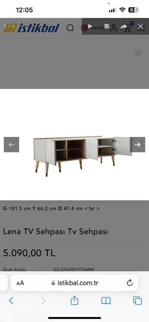 Tv sehpası