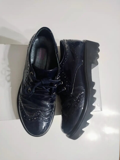 33 ÇOCUK RUGAN KLASİK OXFORD MAKOSEN LOAFER OKUL AYAKKABI kolej