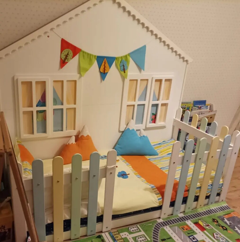 Montessori Çocuk odası karyola - 4