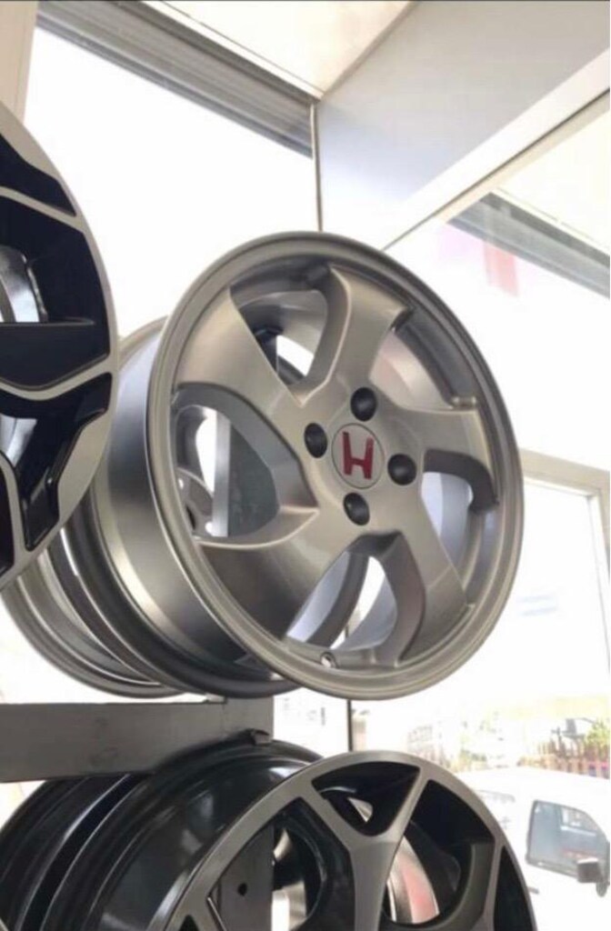 Honda 15inç orjinal vtec1 Çelik jantı sıfır 4adet takım ürün - 4