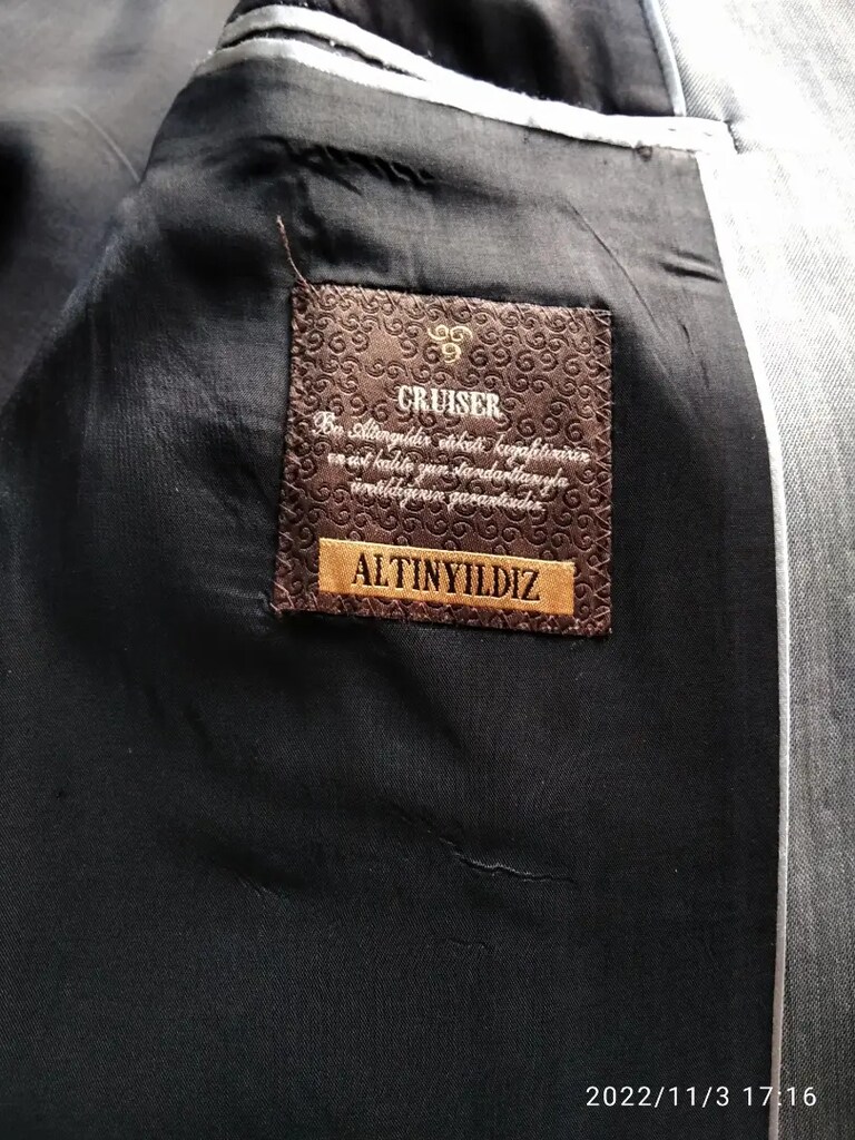 ALTINYILDIZ ERKEK CEKET- açıklama altta - 3
