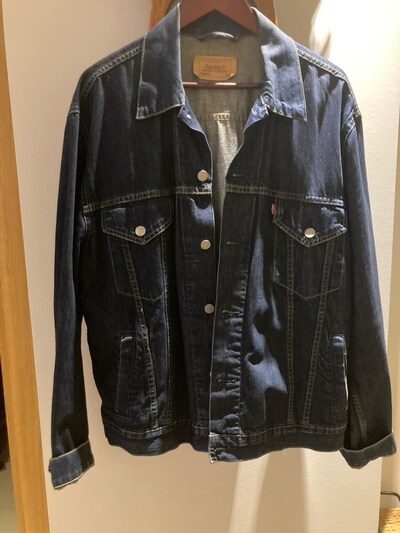 VİNTAGE LEVİ’S jeans lacivert ceket(orjinal)