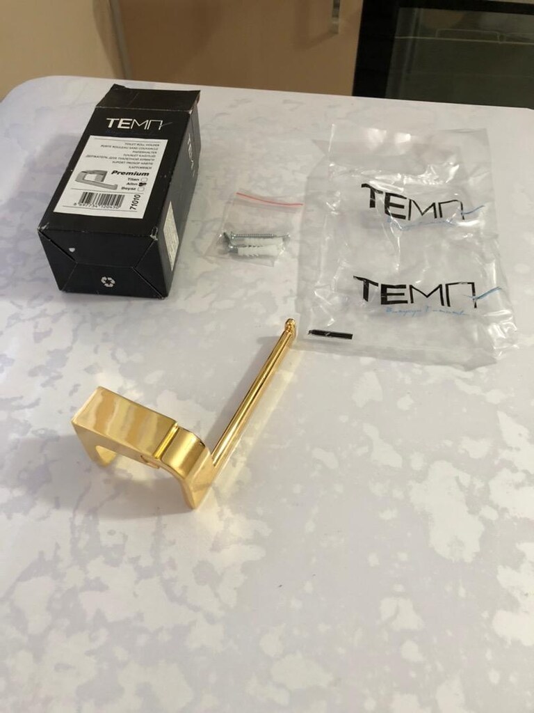 Tema Gold Lüks Tuvalet Kağıtlığı - 2