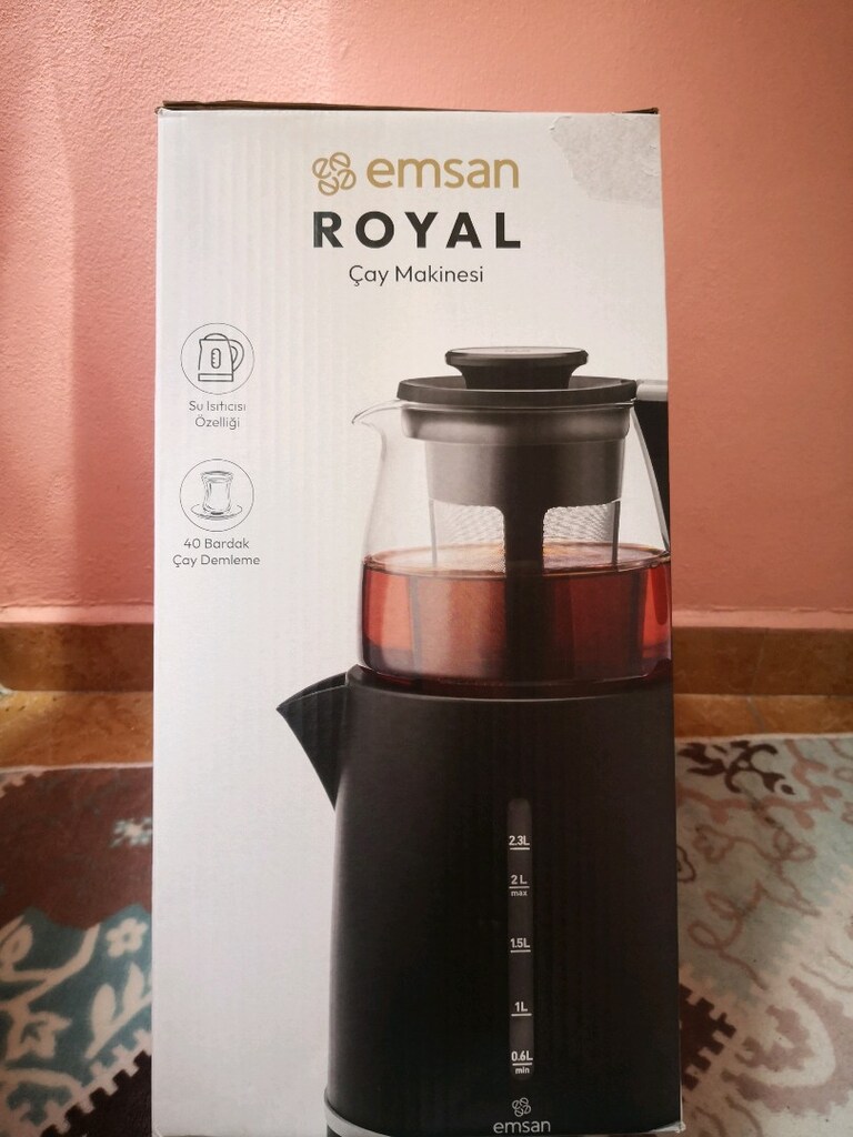 Emsan çay makinesi, kettle - 4