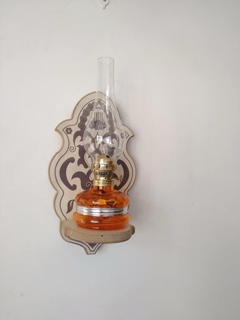 Tescilli Dimmerlı Nostaljik Elektrikli Gaz Lambası - 7