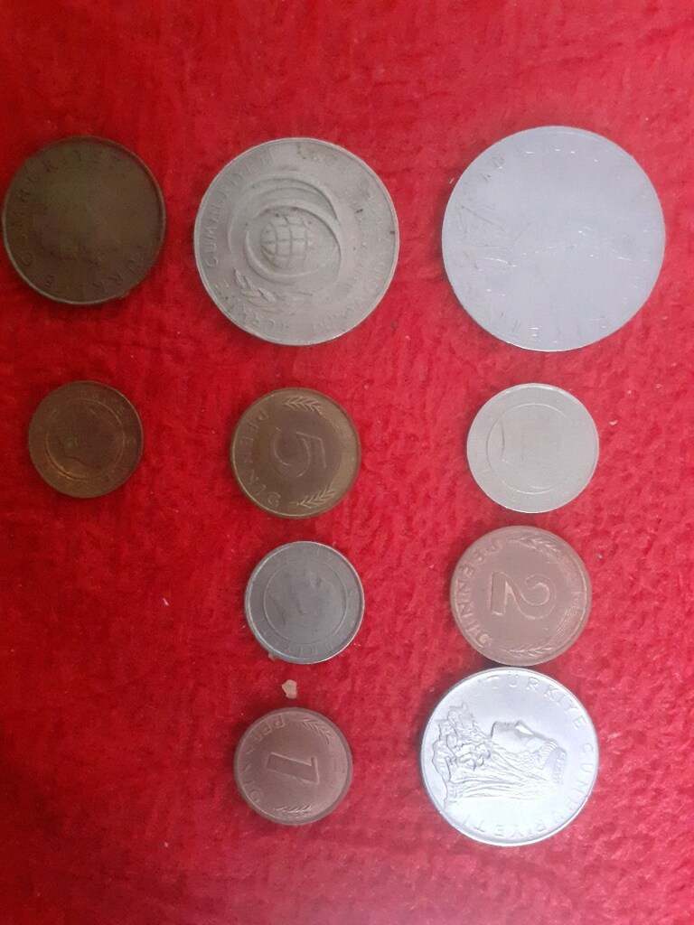 10 adet karışık para - 2